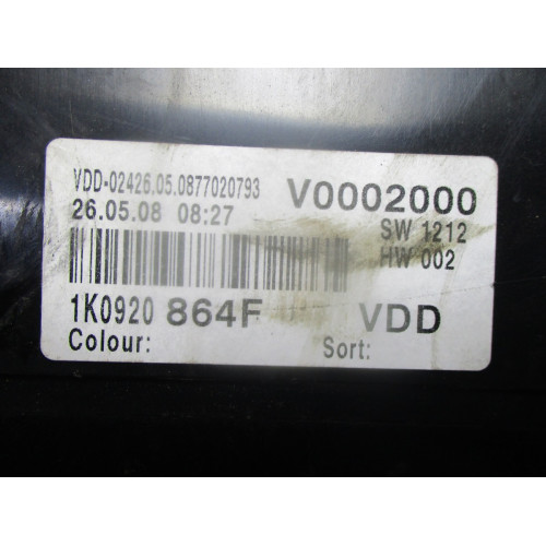 Volkswagen Golf 5 Kilometre Saati Gösterge Paneli 1K0920864F