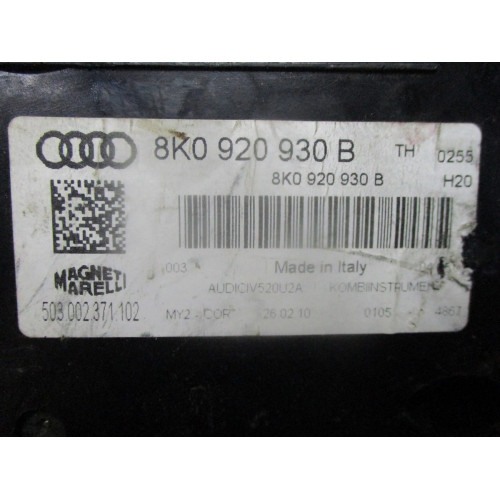 Audi A4 Kilometre Saati Gösterge Paneli 8K0920930B
