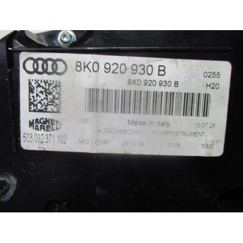 Audi A4 Kilometre Saati Gösterge Paneli 8K0920930B