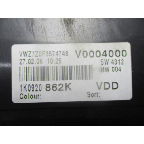 Volkswagen Golf 5 Benzinli Kilometre Saati Gösterge Paneli 1K0920862K