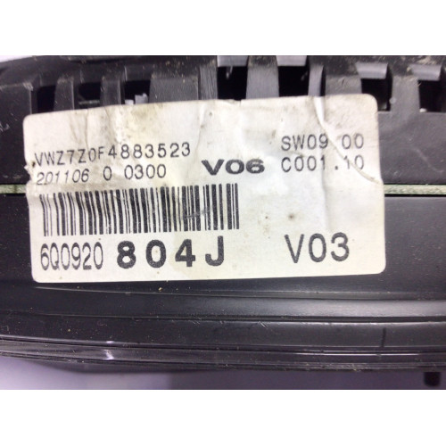 Volkswagen Polo Kilometre Saati Gösterge Paneli 6Q0920804J