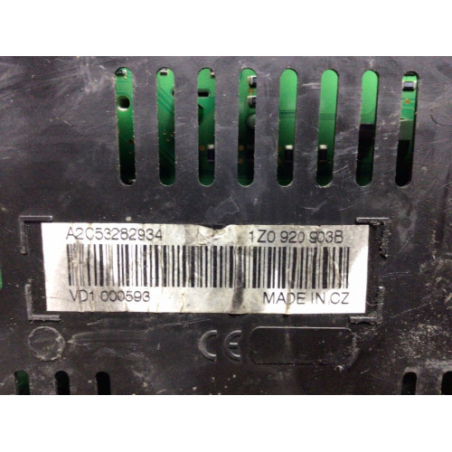 Skoda Octavia Kilometre Saati Gösterge Paneli A2C53282934 1Z0920903B