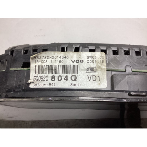 Volkswagen Polo Kilometre Saati Gösterge Paneli 6Q0920804Q