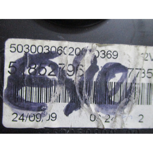 Fiat Punto Evo Benzinli Kilometre Saati Gösterge Paneli 51852796