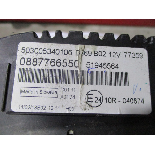 Fiat Panda Benzinli Kilometre Saati Gösterge Paneli 51945564