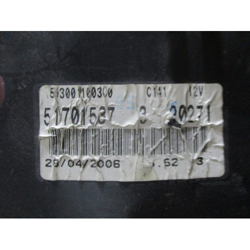Fiat Grande Punto Benzinli Kilometre Saati Gösterge Paneli 51701537