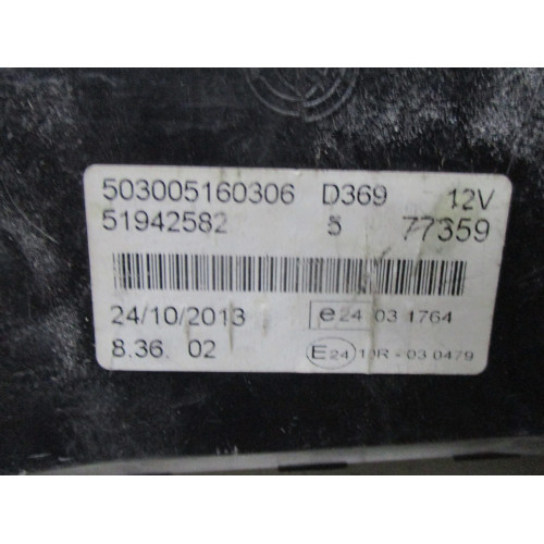 Fiat Grande Punto Benzinli Kilometre Saati Gösterge Paneli 51942582
