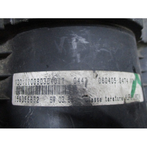 Alfa Romeo 147 Dizel Kilometre Saati Gösterge Paneli 156056632 110020304017