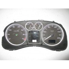 Peugeot 307 Benzinli Kilometre Saati Gösterge Paneli P9636708280C Kartı Kırık Ekranı Yok