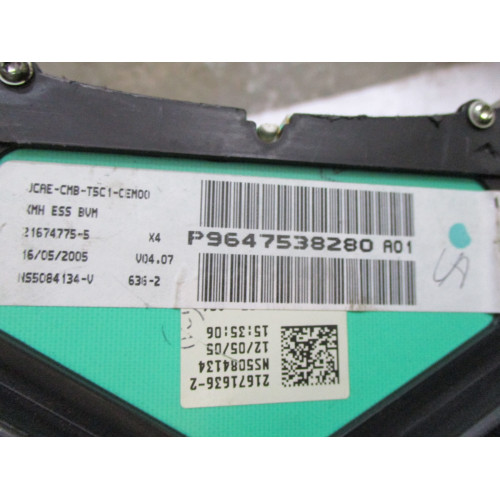 Peugeot 307 Benzinli Kilometre Saati Gösterge Paneli P9647538280
