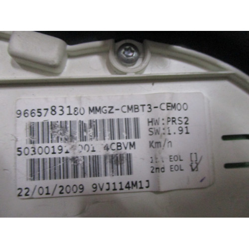 Peugeot 206 Benzinli Kilometre Saati Gösterge Paneli 9665783180