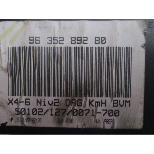 Citroen C5 Benzinli Kilometre Saati Gösterge Paneli 9635289280