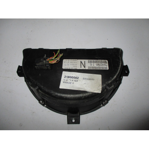 Citroen C2 C3 Benzinli Kilometre Saati Gösterge Paneli P9660225880D