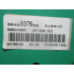 Peugeot 206CC Kilometre Saati Gösterge Paneli 9648837080