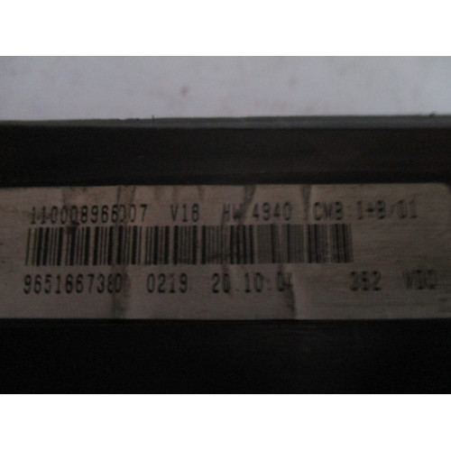  Citroen Xsara Picasso Kilometre Saati Gösterge Paneli 9651667380