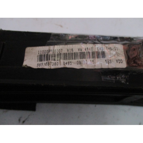  Citroen Xsara Picasso Kilometre Saati Gösterge Paneli 9651667380