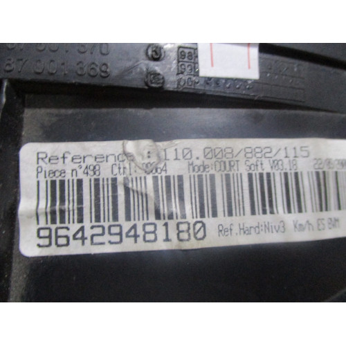 Peugeot 406 Benzinli Kilometre Saati Gösterge Paneli 9642948180