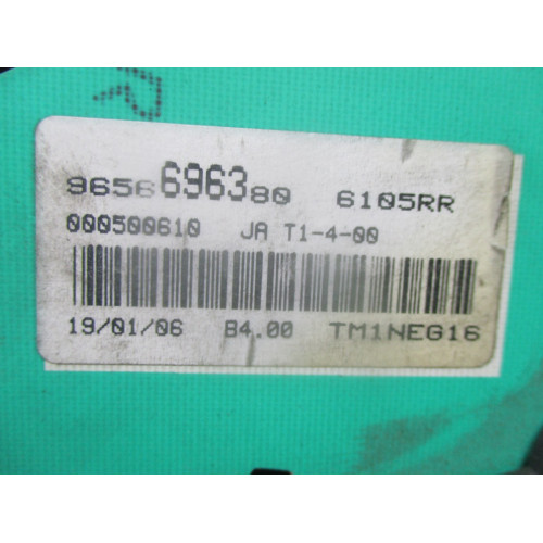 Peugeot 206 Benzinli Kilometre Saati Gösterge Paneli 9656696380