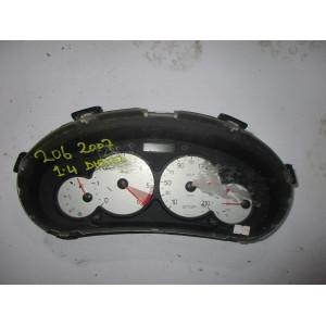 Peugeot 206 Dizel Kilometre Saati Gösterge Paneli 9659729080