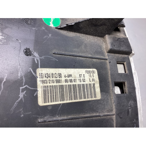 Peugeot 206 Kilometre Saati Gösterge Paneli 9643401280 09032109801 Çift Soket