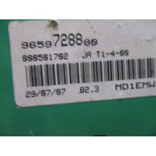 Peugeot 206 Dizel Kilometre Saati Gösterge Paneli 9659728880
