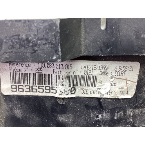 Citroen Saxo Peugeot 106 Gösterge Paneli Kilometre Saati 9636595880 110080010019