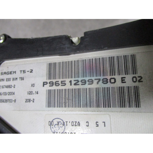 Peugeot 307 Benzinli Kilometre Saati Gösterge Paneli P9651299780