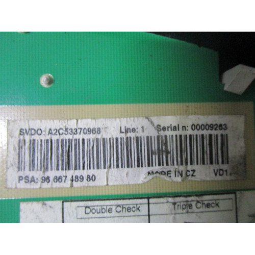 Peugeot 207 Dizel Kilometre Saati Gösterge Paneli 9666748980