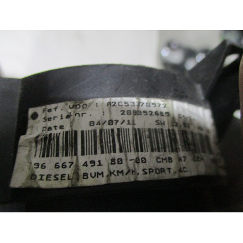 Peugeot 207 DİZEL Kilometre Saati Gösterge Paneli 9666749180