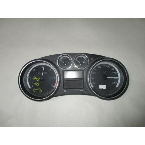 Peugeot 308 Dizel Kilometre Saati Gösterge Paneli 9665107480