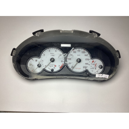 Peugeot 206 Kilometre Saati Gösterge Paneli 9643402280 09032109803 Çift Soket