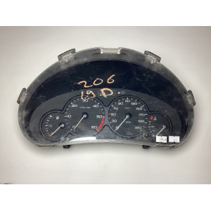 Peugeot 206 Kilometre Saati Gösterge Paneli 9634961080 09031989904 Çift Soket
