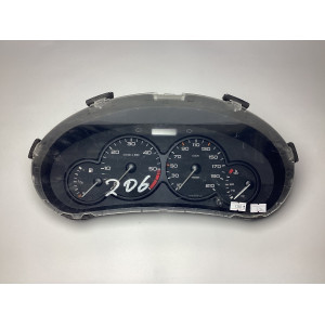 Peugeot 206 Kilometre Saati Gösterge Paneli 9643401180 09032109805 Çift Soket