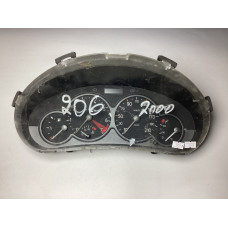Peugeot 206 Kilometre Saati Gösterge Paneli 9634961480 09031989903 Çift Soket