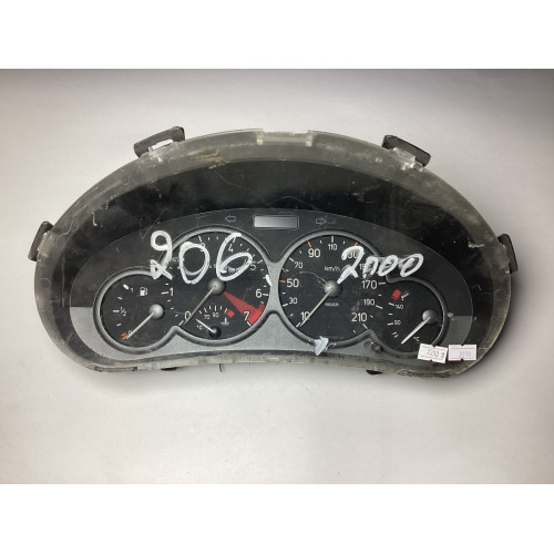 Peugeot 206 Kilometre Saati Gösterge Paneli 9634961480 09031989903 Çift Soket