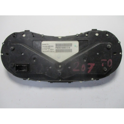 Peugeot 307 Dizel Kilometre Saati Gösterge Paneli P9636708880E
