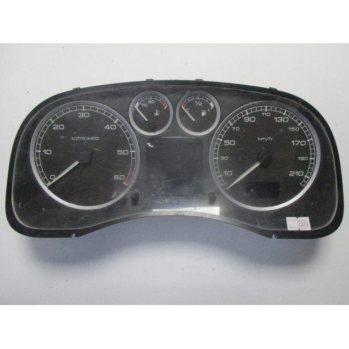 Peugeot 307 Dizel Kilometre Saati Gösterge Paneli P9636708880E