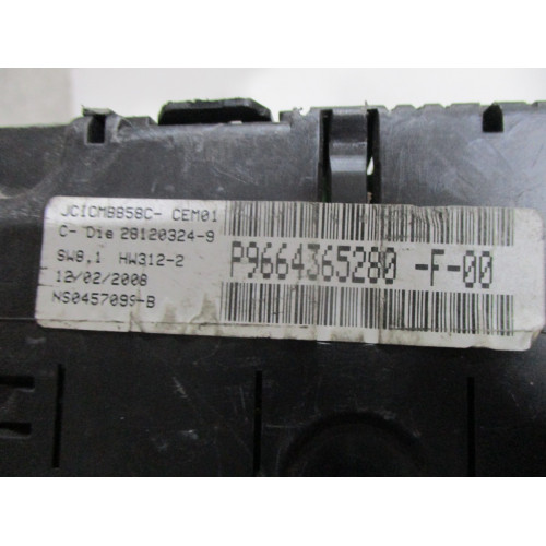  Citroen C4 Picasso Dizel Kilometre Saati Gösterge Paneli P9664365280