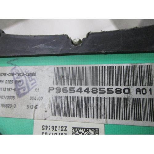 Peugeot 307 Dizel Kilometre Saati Gösterge Paneli P9654485580