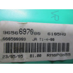 Peugeot 206 Dizel Kilometre Saati Gösterge Paneli 9656697080