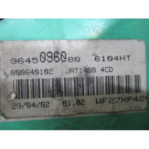 Peugeot 206 Dizel Kilometre Saati Gösterge Paneli 9645096080