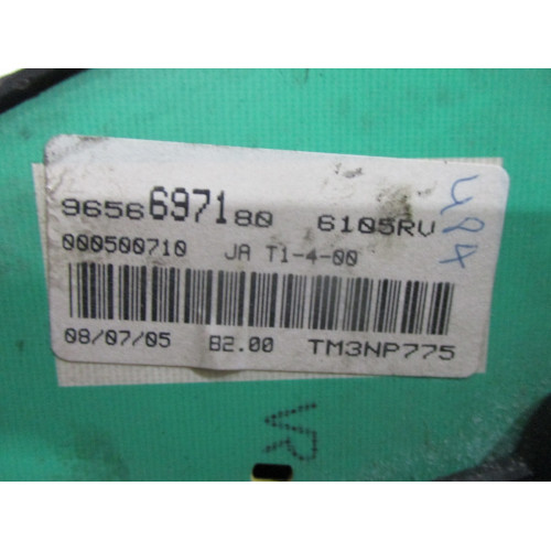 Peugeot 206 Benzinli Kilometre Saati Gösterge Paneli 9656697180
