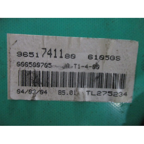Peugeot 206 Benzinli Kilometre Saati Gösterge Paneli 9651741180