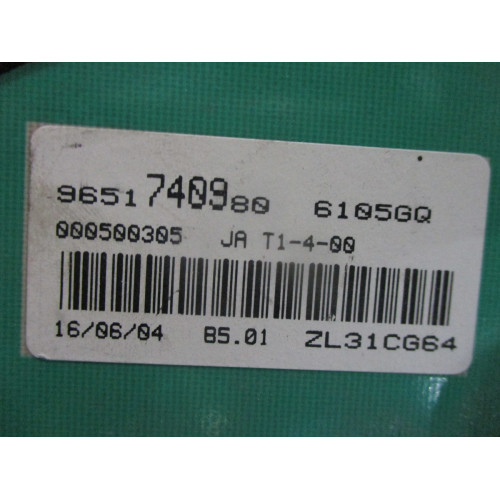 Peugeot 206 Benzinli Kilometre Saati Gösterge Paneli 9651740980