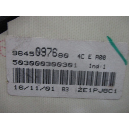 Peugeot 206 Benzinli Kilometre Saati Gösterge Paneli 9645097680