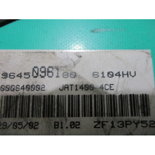 Peugeot 206 Benzinli Kilometre Saati Gösterge Paneli 9645096180