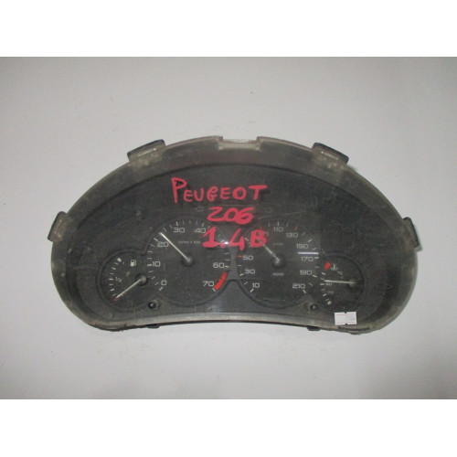 Peugeot 206 Benzinli Kilometre Saati Gösterge Paneli 9645096180