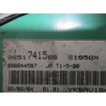 Peugeot 206 Benzinli Kilometre Saati Gösterge Paneli 9651741580