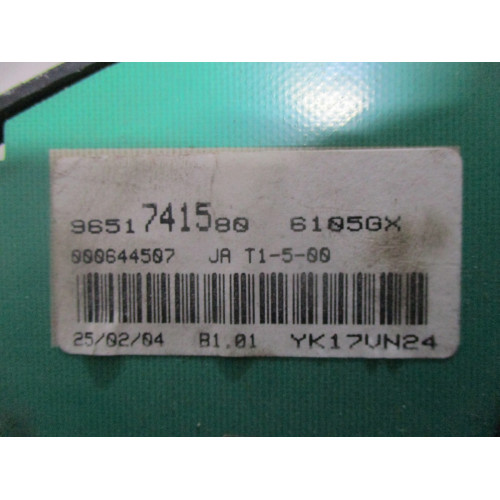 Peugeot 206 Benzinli Kilometre Saati Gösterge Paneli 9651741580