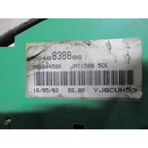 Peugeot 206 Benzinli Kilometre Saati Gösterge Paneli 9648838880
